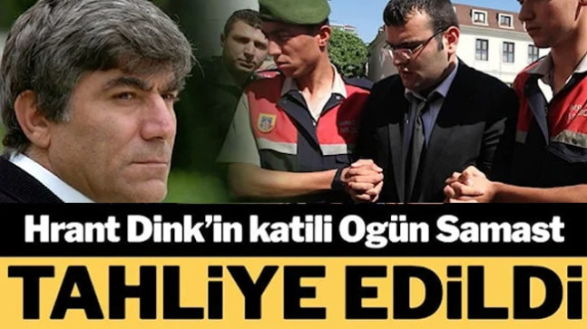 Hrant Dink cinayetinin faili Ogün Samast tahliye edildi